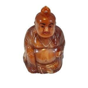Rare Vintage Buddha Pendant /Good Luck Piece Bakelite-Very Cool